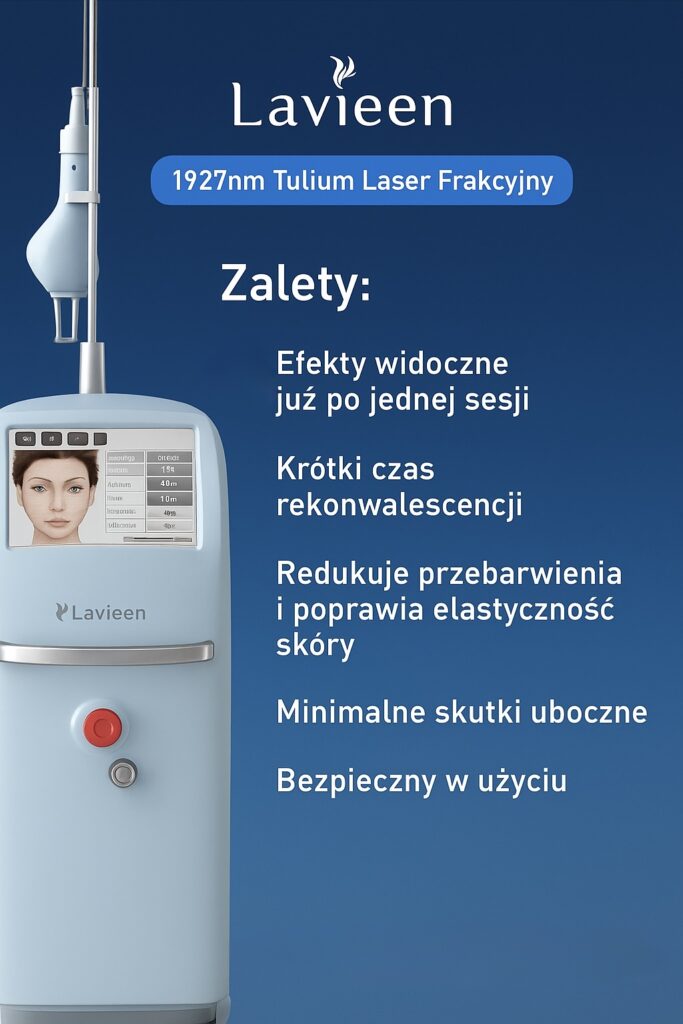 Laser tulowy Lavieen – zabieg dostępny w MedDiamonds Warszawa