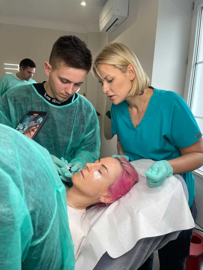 Zajęcia praktyczne w trakcie szkolenia osocze bogatopłytkowe, fibryna, komórki macierzyste